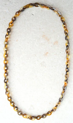 camilieri Horn Büffelhorn Halskette Kette natur braun Hornkette NEU - Bild 1 von 4