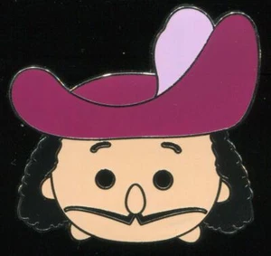 Pin de Disney Tsum Tsums Mystery Captain Hook 121884 de villanos - Imagen 1 de 1