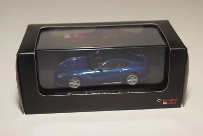 V 1:64 KYOSHO MODELLO COLORATO CM FERRARI F12 BERLINETTA BLU SCURO COME NUOVO... - Immagine 1 di 4
