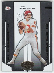 2004 Leaf Certified Materials #137 Joe Montana FOOTBALL Kansas City Chiefs - Picture 1 of 2