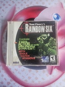 Tom Clancy's Rainbow Six (Segs Dreamcast, 1998) CIB Tested 