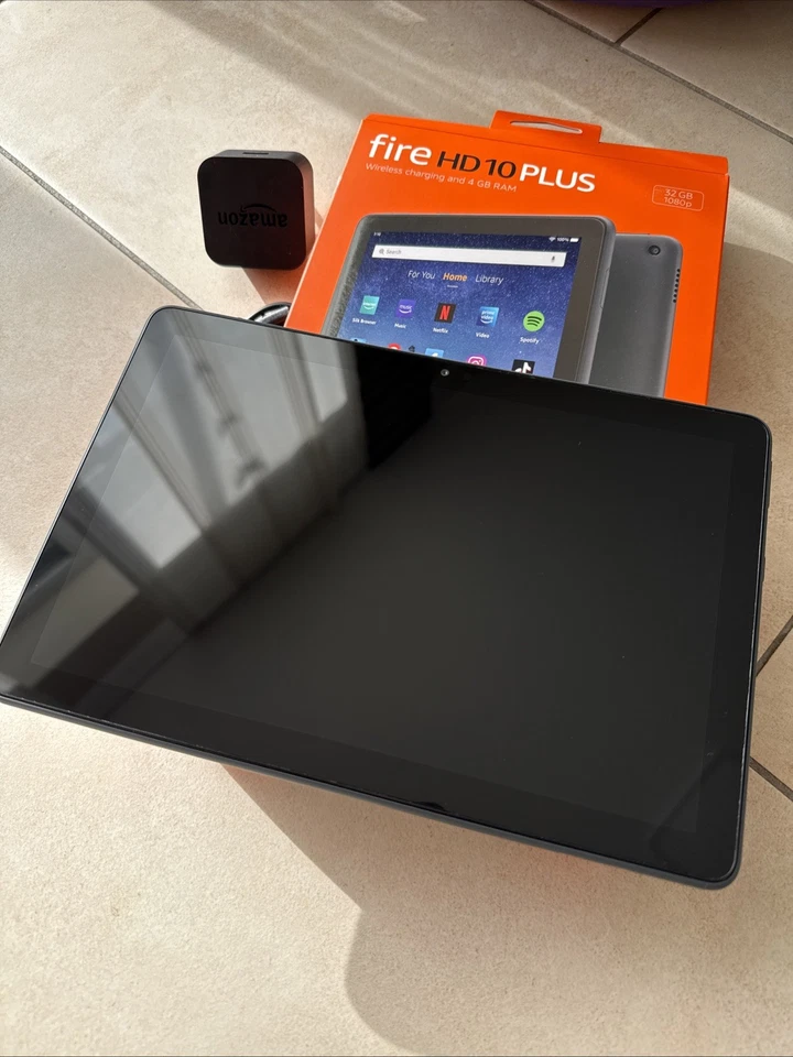 Amazon Fire HD 10 Plus (11. Gen) 32GB, Wi-Fi, 10,1 Zoll - Schiefergrau - Bild 1 von 4