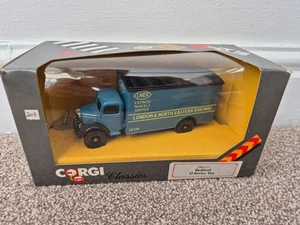 Corgi Classici 1/50 Bedford O Serie Furgone Lner Pacchi Pressofuso D822/11 - Foto 1 di 4