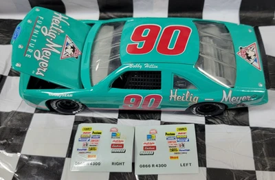 1991 NASCAR Bobby Hillin #90 HEILIG-MAYER T-Bird Revell 1:24 solto com adesivos - Imagem 1 de 4