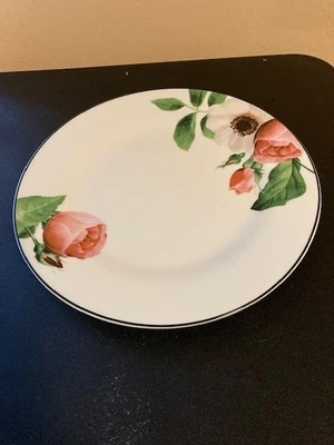 Plato Kate Spade Cena Rosa Floral Lenox Bloom Street Foto 1 de 4