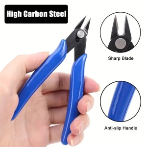 EASY GRIP CARBON STEEL SPRUE CUTTER SNIPS FOR PLASTIC KITS NEW - Foto 1 di 2