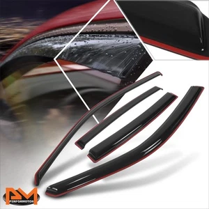 For 11-23 Dodge Charger In-Channel Window Visors Sun Guards Rain Deflector 4Pcs - Picture 1 of 5