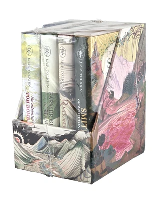 THE TOLKIEN TREASURY 4 Vol Hardcover Box Set by J. R. R. Tolkien *New Sealed* Foto 1 de 4