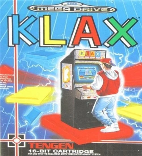 Klax - Sega Mega Drive Action Adventure Puzzle Strategy Video Game Boxed - Image 1 of 1