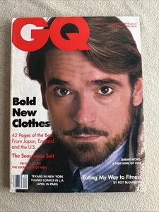 1984 APRIL GQ MAGAZIN - JEREMY IRONS COVER - SP 3384 Andie McDowell - Bild 1 von 22