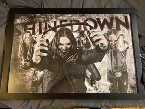 Shinedown Sound Of Madness 2009 Tour Poster 27x40 signiert von allen frühen Som selten - Bild 1 von 6