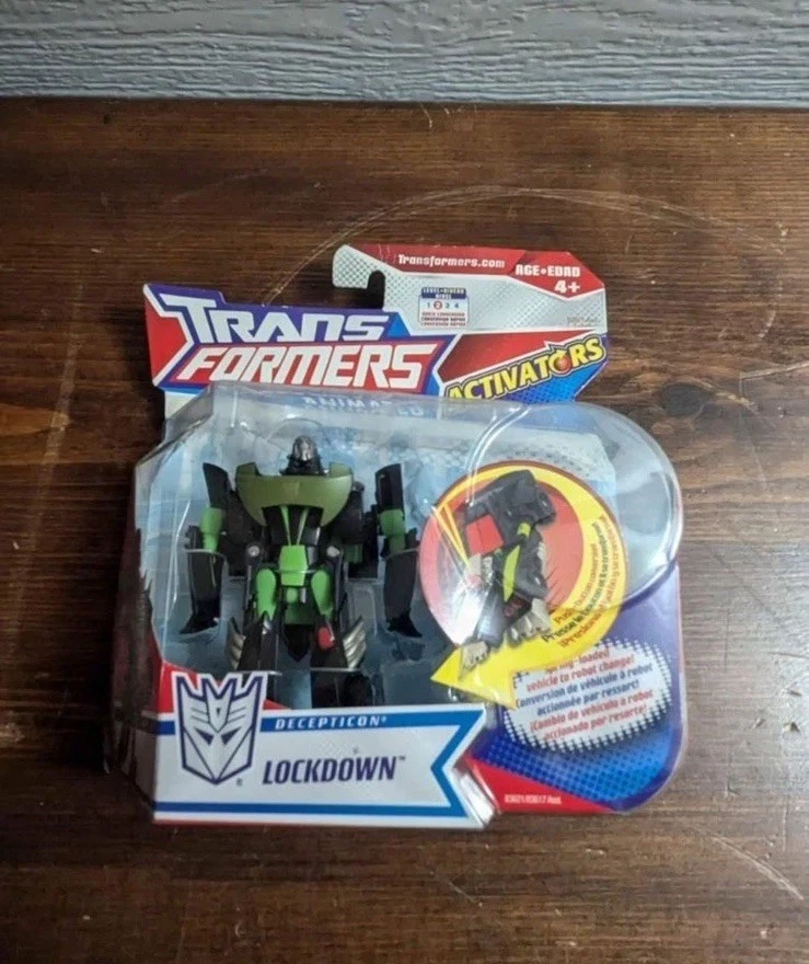 Sealed! TRANSFORMERS ANIMATED Activators Deluxe Decepticon LOCKDOWN 2008 TF1 - Image 1 of 4