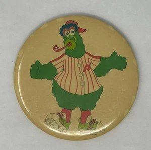 1980 Philadelphia Phillies Phanatic Souvenir Button - Picture 1 of 3