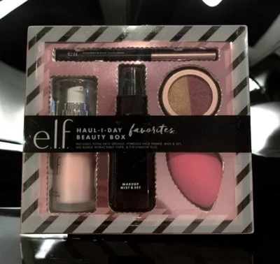ELF Haul-I-Day Favorites Beauty Box 5 Pieces NIB/SEALED - Image 1 of 2
