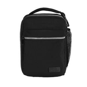 NEW Sachi Insulated Explorer Lunch Tote Black - Picture 1 of 6