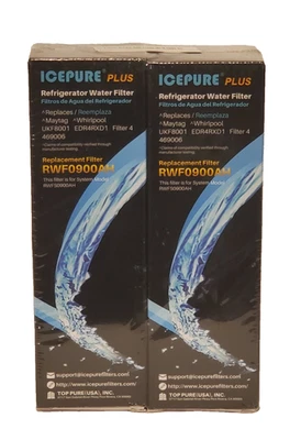 ICEPURE Plus Refrigerator Water Filter RWF0900AH NEW Replace. Maytag Whirlpool - Image 1 of 4