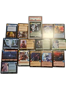 PSA 9 2024 Star Wars Unlimited Maul #090 Como Nuevo Calificado + Lote de 14 Tarjetas Surtidas - Imagen 1 de 3