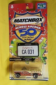 Matchbox Across America 50th Birthday Series 1955 Chevy Bel Air California🔥A4 - Picture 1 of 15
