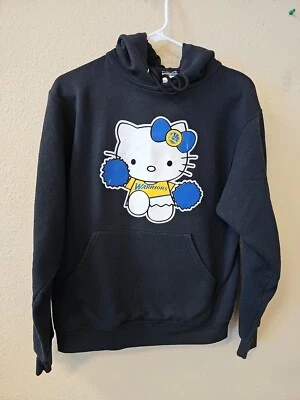 Hello Kitty x  Golden State Warriors Adult Small Sz.  Hoodie Sweatshirt JERZEES  - Image 1 of 3