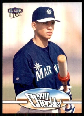 1999 Fleer Ultra #212 Alex Rodriguez Seattle Mariners - Image 1 of 2