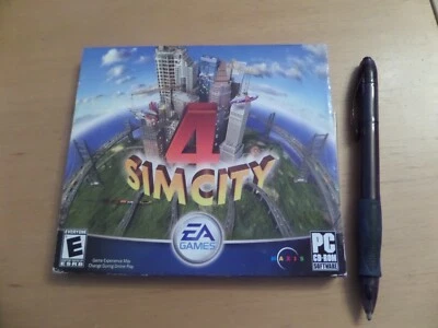 SimCity 4 (Jewel Case) New SEALED 2003 Sim City 4 Windows 98ME2000XPVista PC - Image 1 of 2