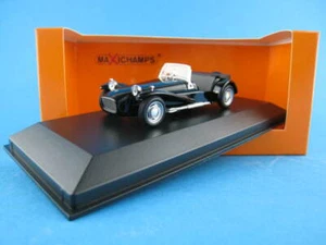 Lotus Super Seven 1968 schwarz Maxichamps/Minichamps Maßstab 1:43 OVP NEU - Bild 1 von 9