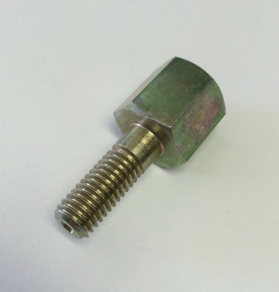 DODGE RAM CUMMINS DIESEL ENGINE TURBO BOOST GAUGE EASY BOLT ON ADAPTER - Image 1 of 3