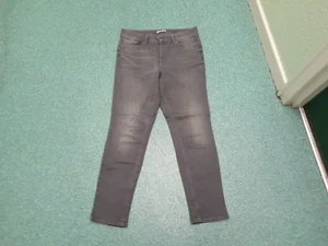 Tu Slim Leg Jeans Size 12 Leg 30" Faded Grey Ladies Jeans - Picture 1 of 4