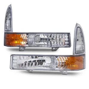 For 00-04 Ford Excursion/99-2004 Ford SuperDuty Crystal Park Signal Light Pair - Picture 1 of 5