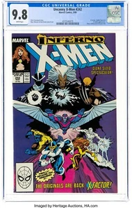 X-Men #242 CGC Graded 9.8 White Pages - Marvel Comics 1989 - Picture 1 of 2