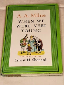 WHEN WE WERE YOUNG by A. A. Milne - 1961 Hardcover with Dust Jacket - Foto 1 di 6