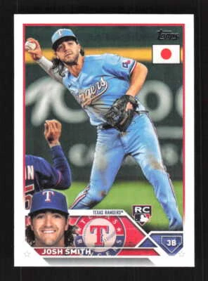 Josh Smith RC 2023 Topps Japan Edition Texas Rangers #8 - Image 1 of 2