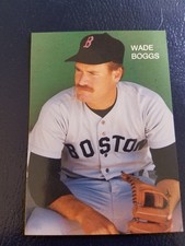 Wade Boggs Boston Red Sox 1989 Pacific Cards and Comics #7 NM