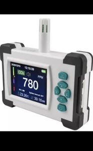 Risegun Kohlendioxid-Detektor – CO2-Messgerät/Feuchtigkeitssensor - Bild 1 von 8