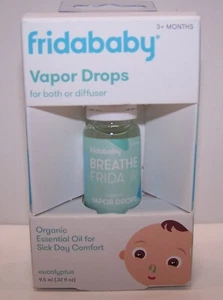 Frida Baby Organic Eucalyptus Vapor Drops .32oz - Picture 1 of 3