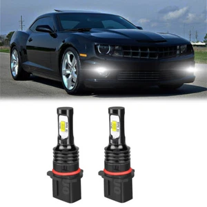 Super White P13W LED Bulbs For 2010-2013 Chevy Camaro Fog Light Daytime DRL SMD - Foto 1 di 11