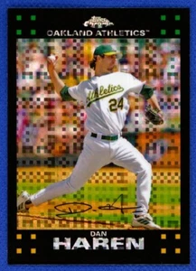 2007 Topps Chrome Dan Haren Oakland Athletics X-Fractor # 171 NM-MT - Picture 1 of 2