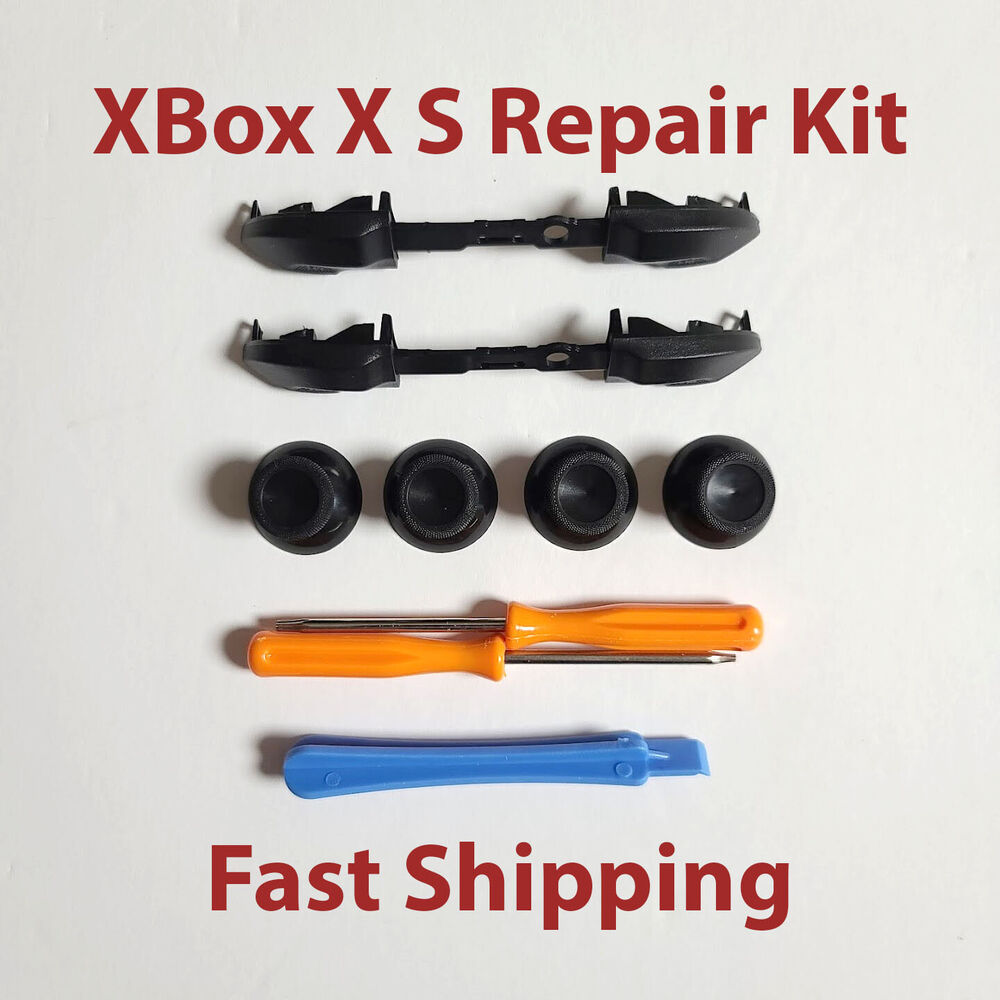 Microsoft Xbox X S Controller 1914 Repair Kit LB RB Button Thumbstick and Tools