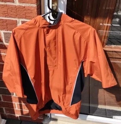 Footjoy Dryjoys Pullover Jacket  Mens M Half Short Sleeve Golf Jacket 1/4 Snap - Image 1 of 4