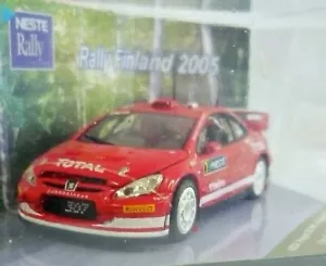 Vitesse 43034, Peugeot 307 WRC, Rally Finl. ́05, Grönholm/R., lim., 1/43, NUEVO&EN EMBALAJE ORIGINAL - Imagen 1 de 6