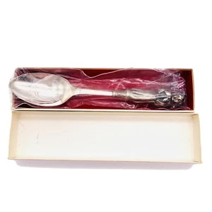 Reed & Barton Zinn Versilbert Sammler Weihnachtslöffel 1981 Vintage Engel - Bild 1 von 11