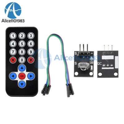 5PCS HX1838 VS1838 Arduino Infrared IR Wireless Remote Control Sensor Module Kit - Image 1 of 4