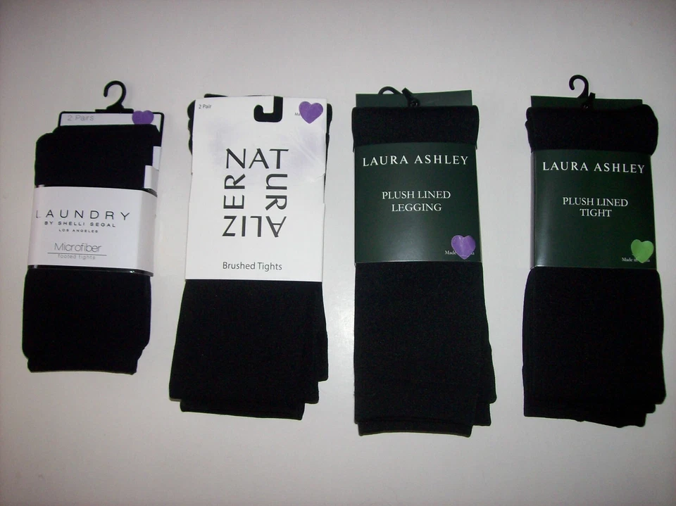 Medias naturalizadoras de lavandería Laura Ashley con piernas para mujer 1pr 2pr S/M M/L L/XL L NUEVAS EN PAQUETE Foto 1 de 1