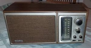VINTAGE SONY BASSREFLEX SYSTEM 2 BAND FM/AM RADIO MODELL ICF-9580W GETESTET FUNKTIONIERT - Bild 1 von 7