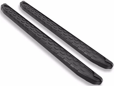 Romik 51381419 5.5" Rec Series Black Running Boards with Black Trim Foto 1 de 4