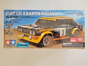 47494-60A TAMIYA Fiat 131 Abarth Rally 1/10 Scale 4WD MF-01X Kit With Motor New - Picture 1 of 6
