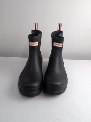 Hunter Original Play Short Rain Boots Black Size 10 Womens Black - Image 1 of 4