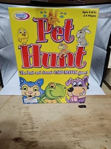 Pet Hunt Lost and Found Card Match Game OOP Thinkfun 2002 COMPLETE - Picture 1 of 2