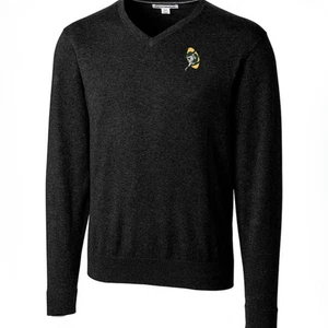 Cutter & Buck Men’s Lakemont V-neck Sweater Large Tall Green Bay Packers Tri Ble - Picture 1 of 8