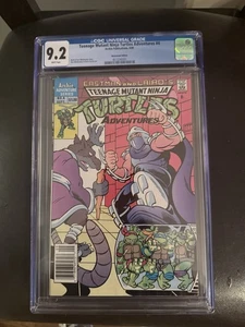 Teenage Mutant Ninja Turtles Adventures #4 1989 CGC 9.2 TMNT High Grade D.Garcia - Picture 1 of 4